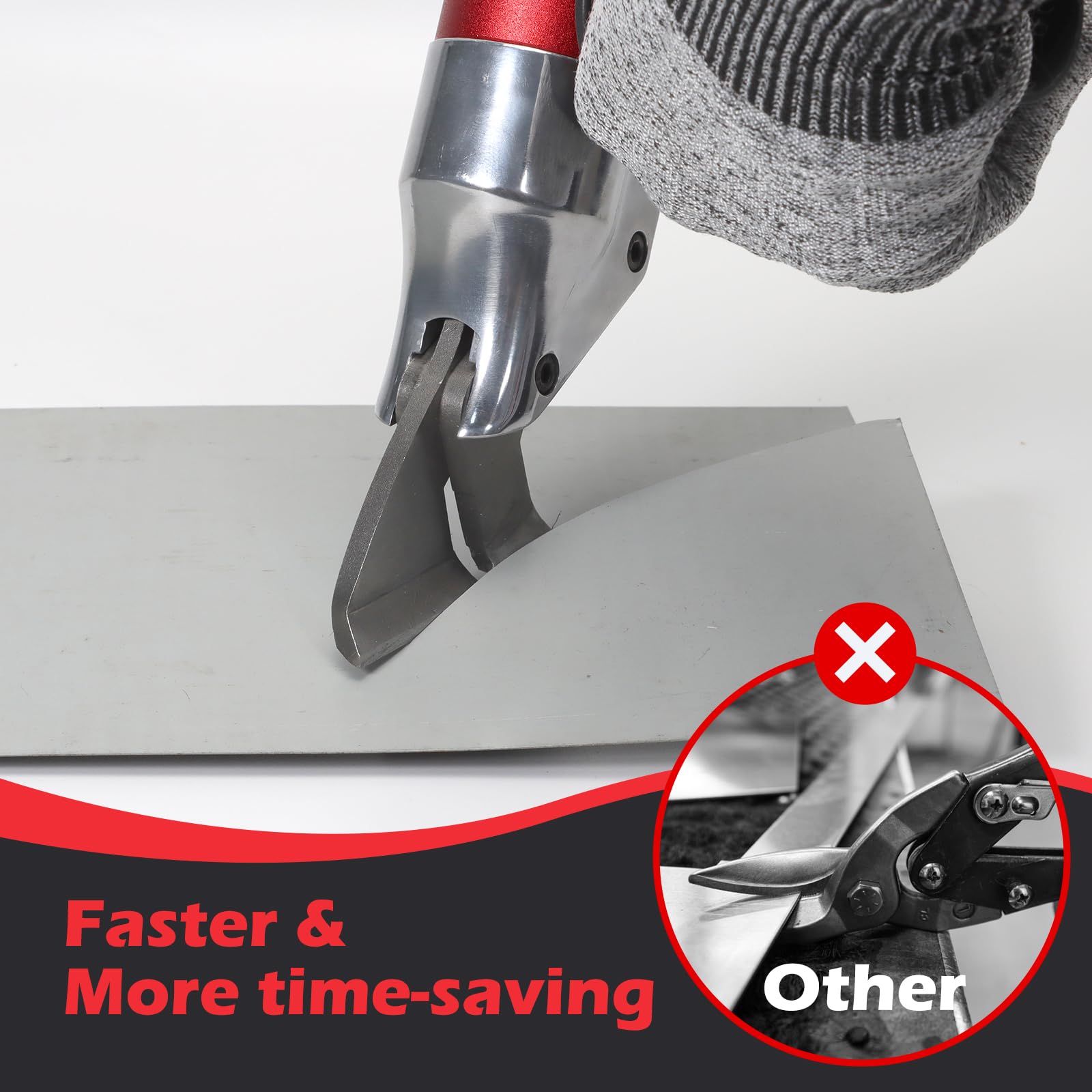 VLOXO Sheet Metal Cutter - Cut Metal Fast! -5
