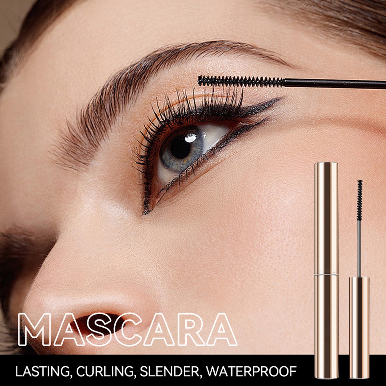 Brown Mascara for Older Women Nourishing, Buildable Formula with Mascara for Mature Women, Adds Volume - Image 4