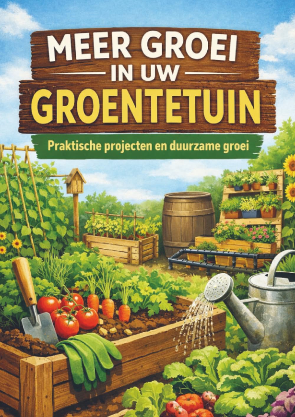 MEER GROEI IN UW GROENTETUIN: Praktische projecten en duurzame groei