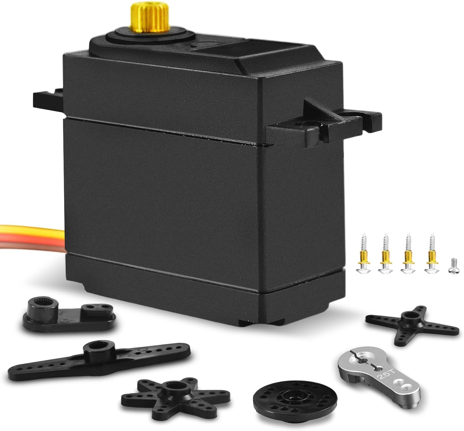 Digital Servo Motor 15kg ​High Torque Precision Control for RC Cars, Robots, and DIY Projects Metal Gear, High-Speed, and Durable Design Micro Servo Motor