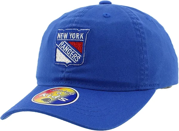 ZHATS Unisex Kid's NHL Officially Licensed Youth Adjustable Hat Scholarship Icon Team Color