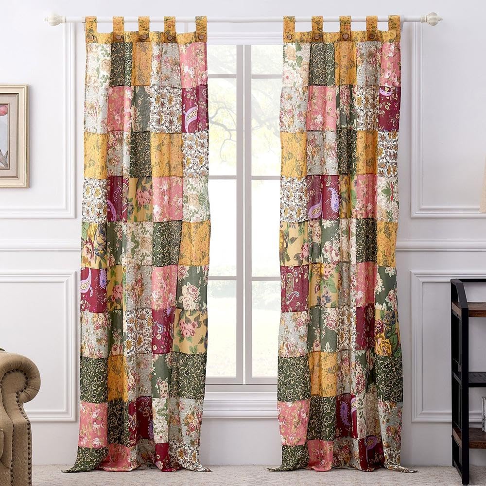 Greenland Home Patchwork-Paneel im Antik-Chic-Stil.