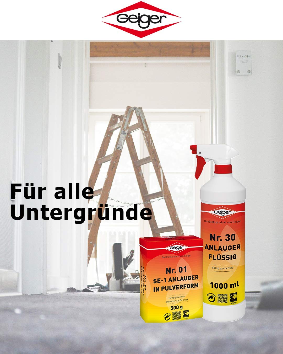 Geiger Chemie SE-1 Anlauger 5kg Packung