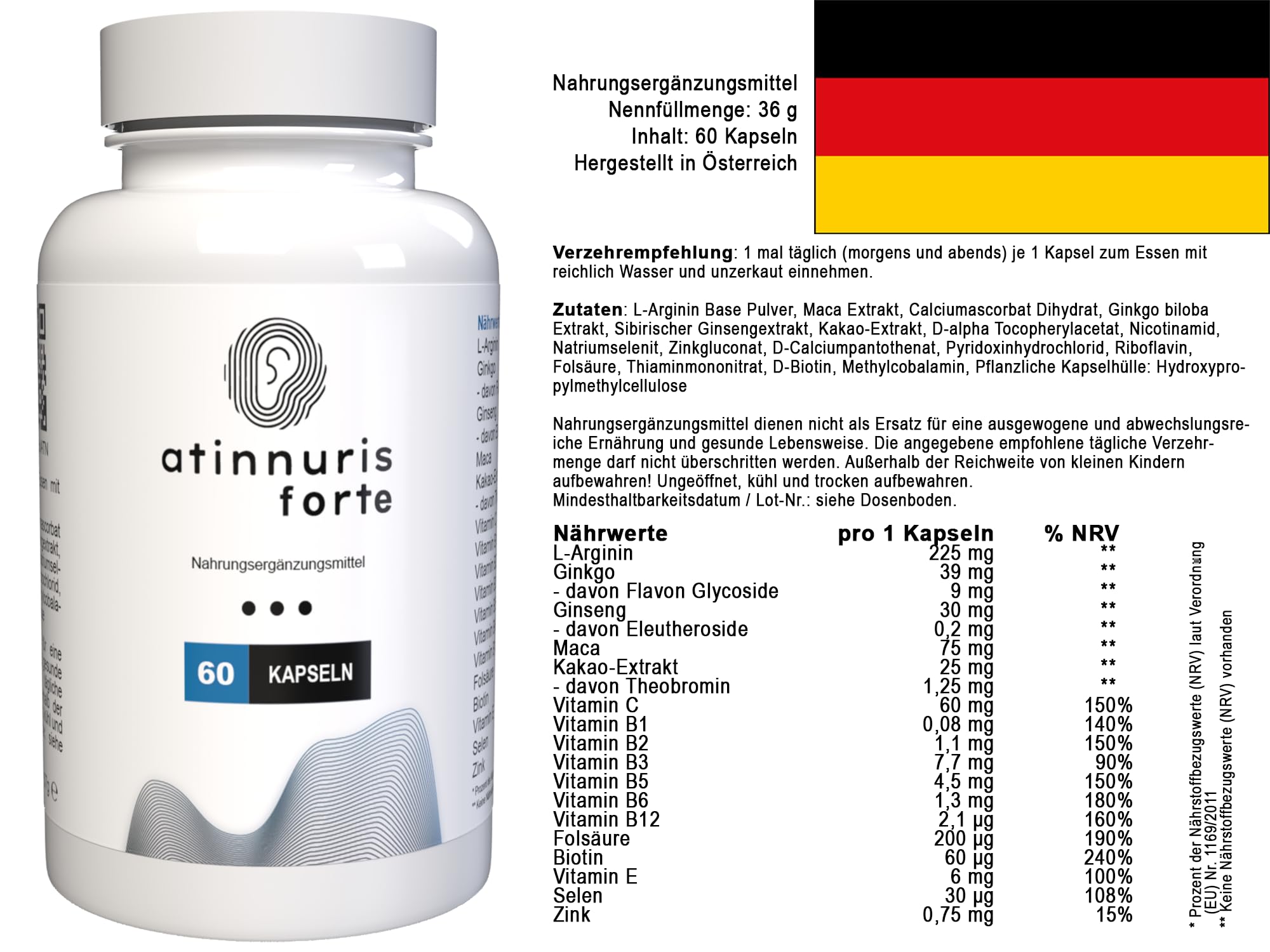 Forte - 120 capsule, confezione da 2