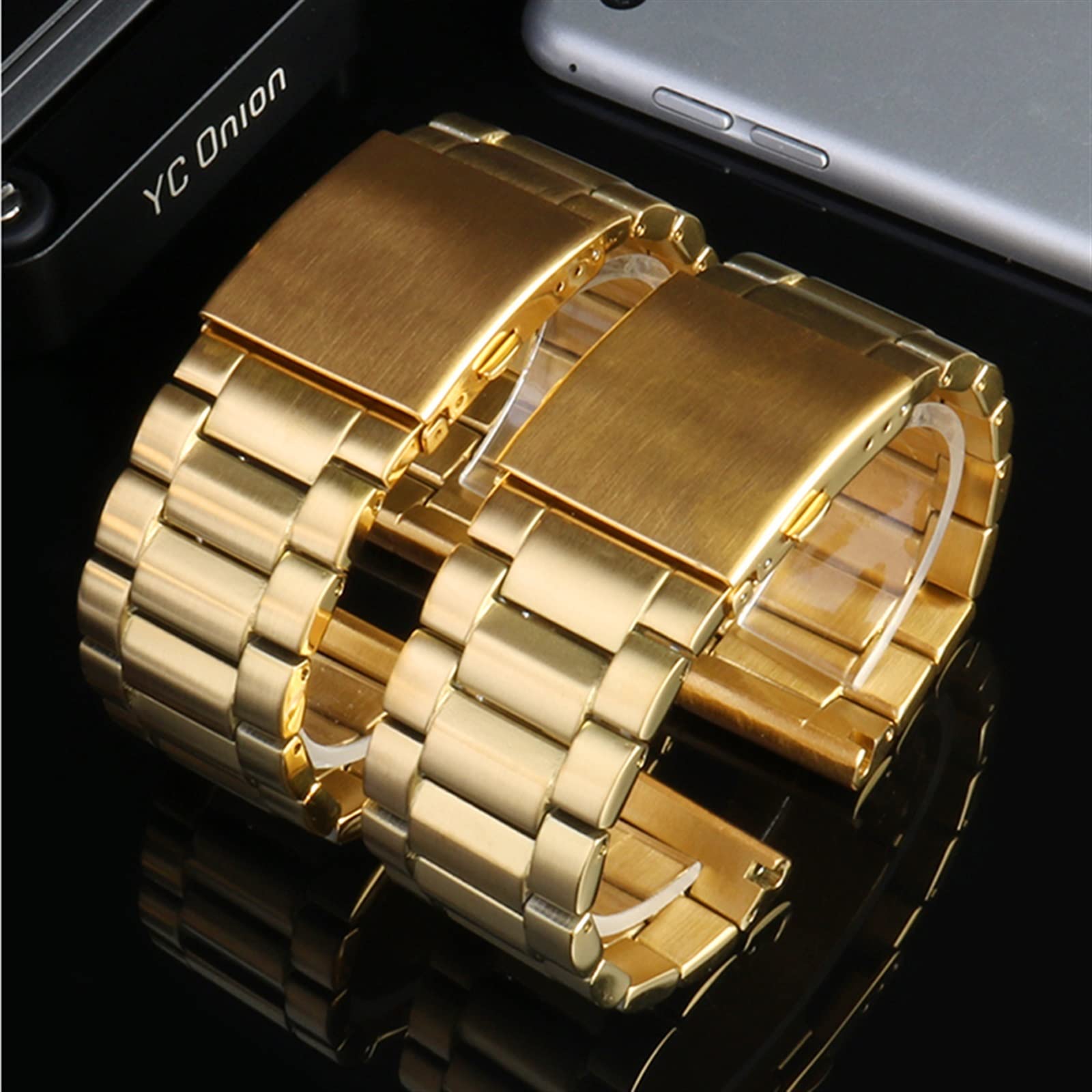 Uhrenarmband aus Edelstahl, 22 mm, 24 mm, 26 mm, 28 mm, für Diesel DZ7333 DZ4344
