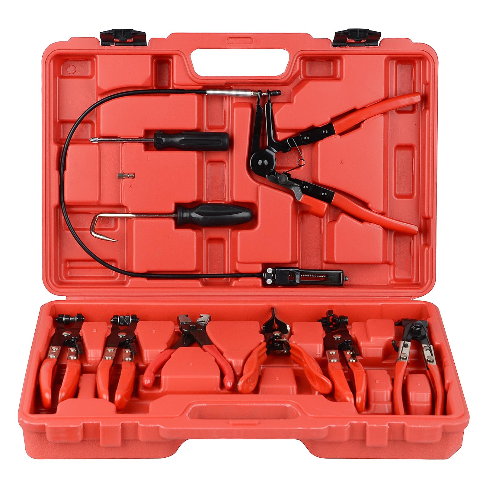 DAYUAN Set di 11 pinze per fascette stringitubo, pinza per tubo