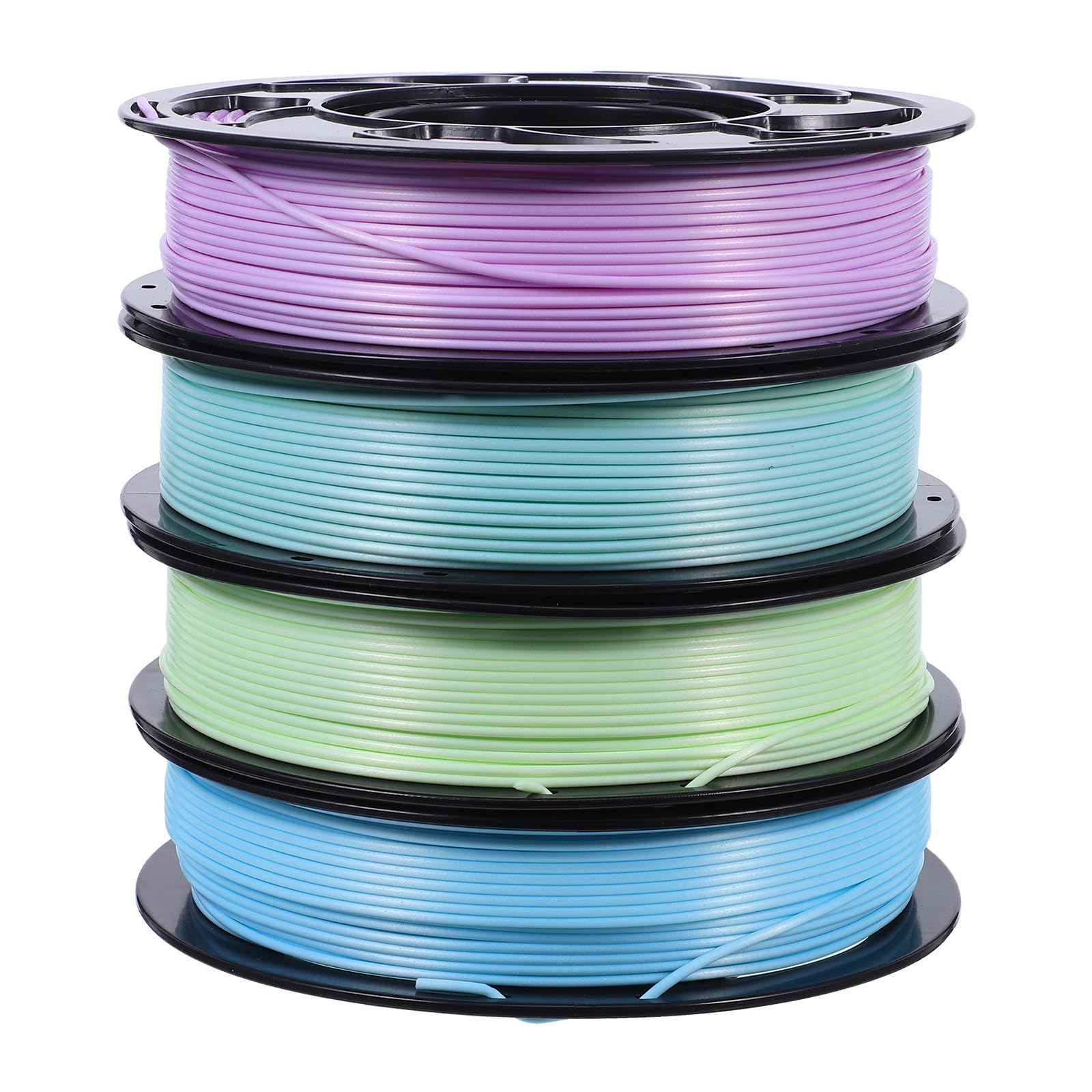 Filamento Pla de 1,75mm para Impresión 3d, 4 Rollos