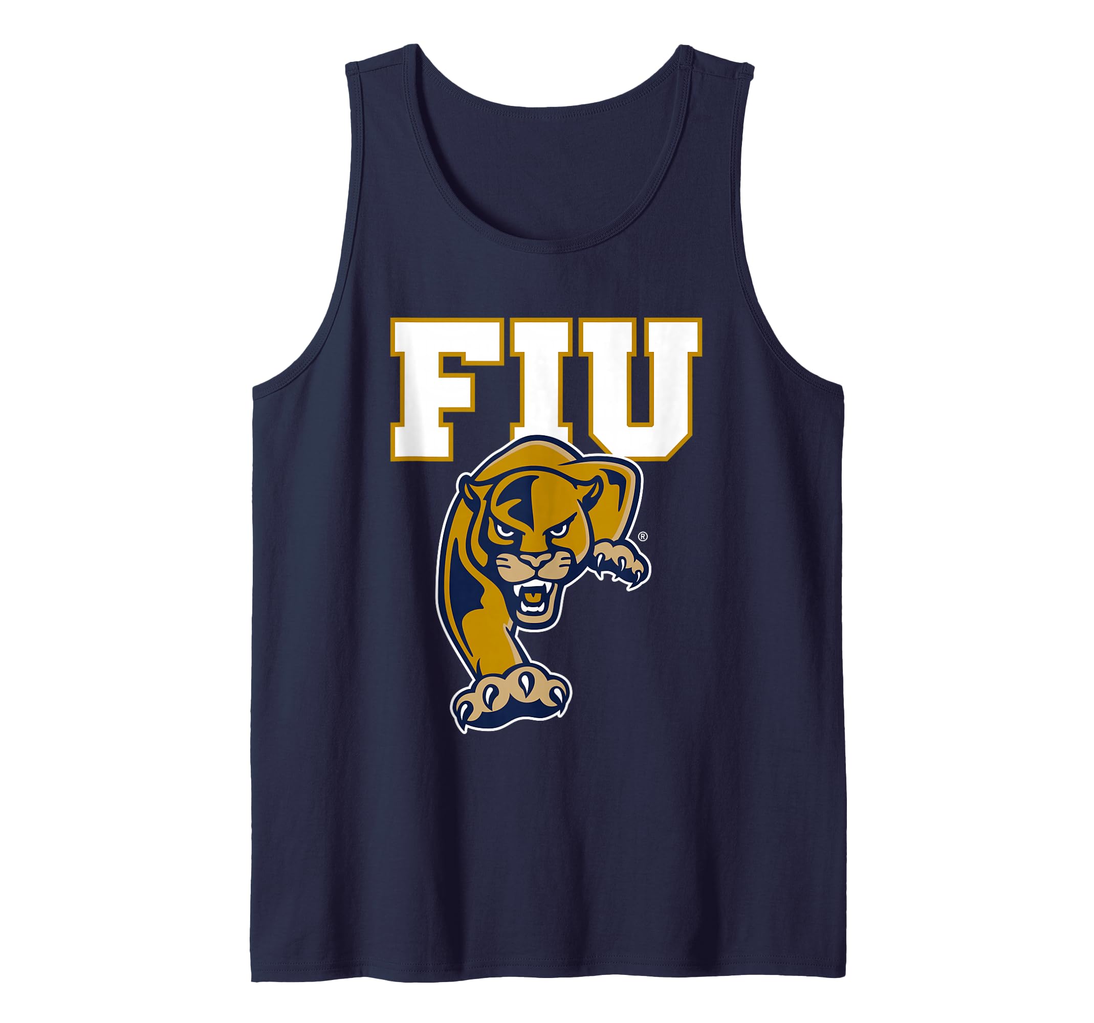 Florida International Golden Panthers Icon Navy Tank Top