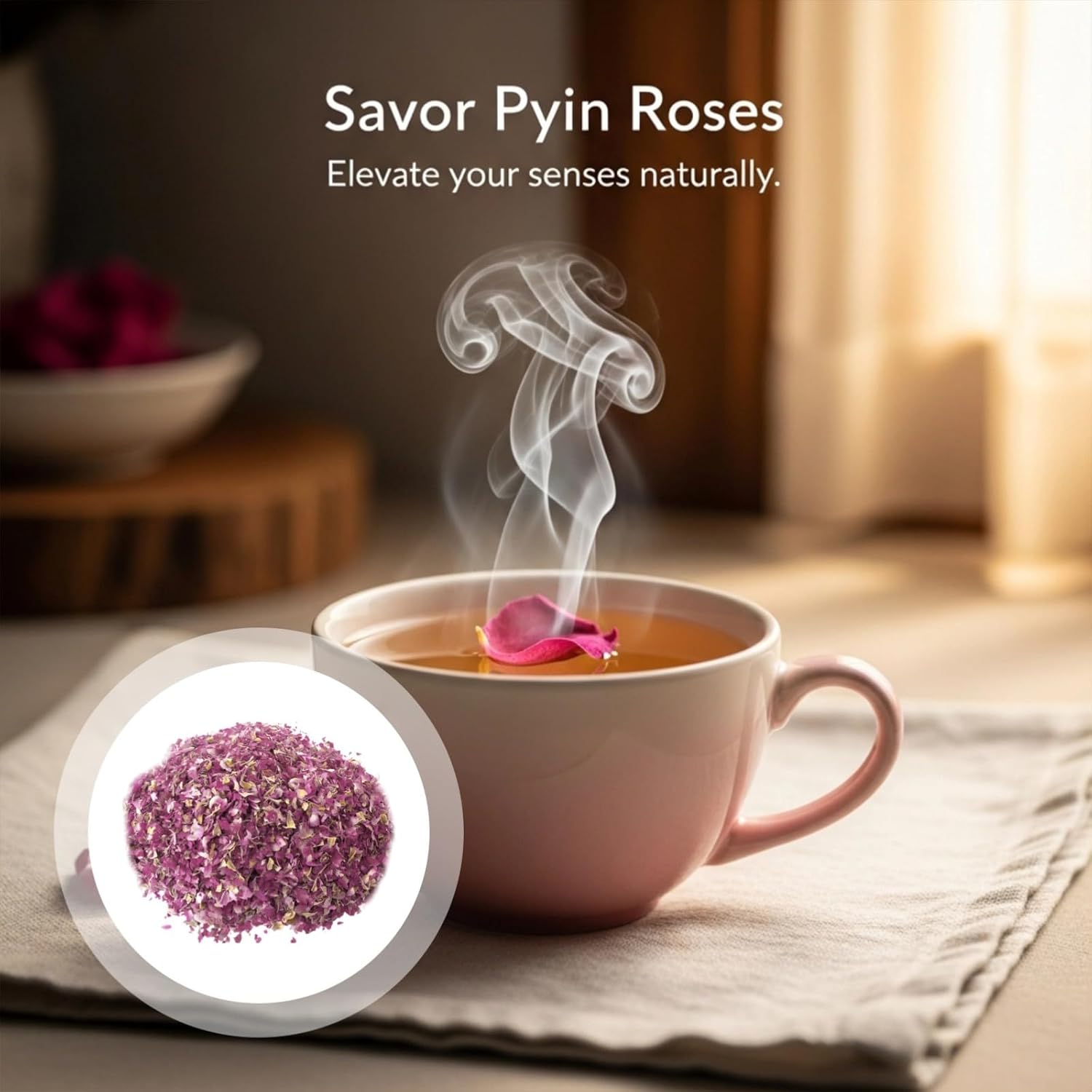 17.6 Fl Oz Dried Rose Petals, for Tea, Baking, Strong, Confetti, and Skin Care