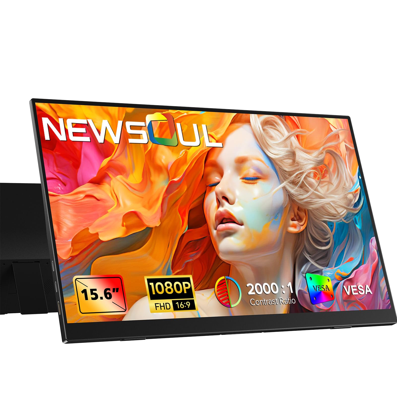 Newsoul 15.6インチ　モバイルディスプレイ Amazon.co.jp: Newsoul モバイルモニター 15.6インチ モバイル