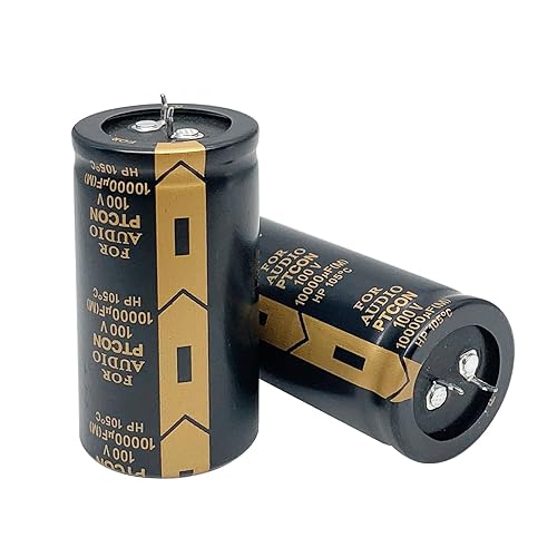 Miniatura 8 de 2 unids 80V 10000UF Snap in condensador electrolítico 35x70mm (1.37x2.76in) amplificador de potencia filtro audio condensador electrolítico audio