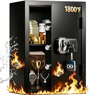 Fireproof Safe Box 1800℉ 35-Min Real