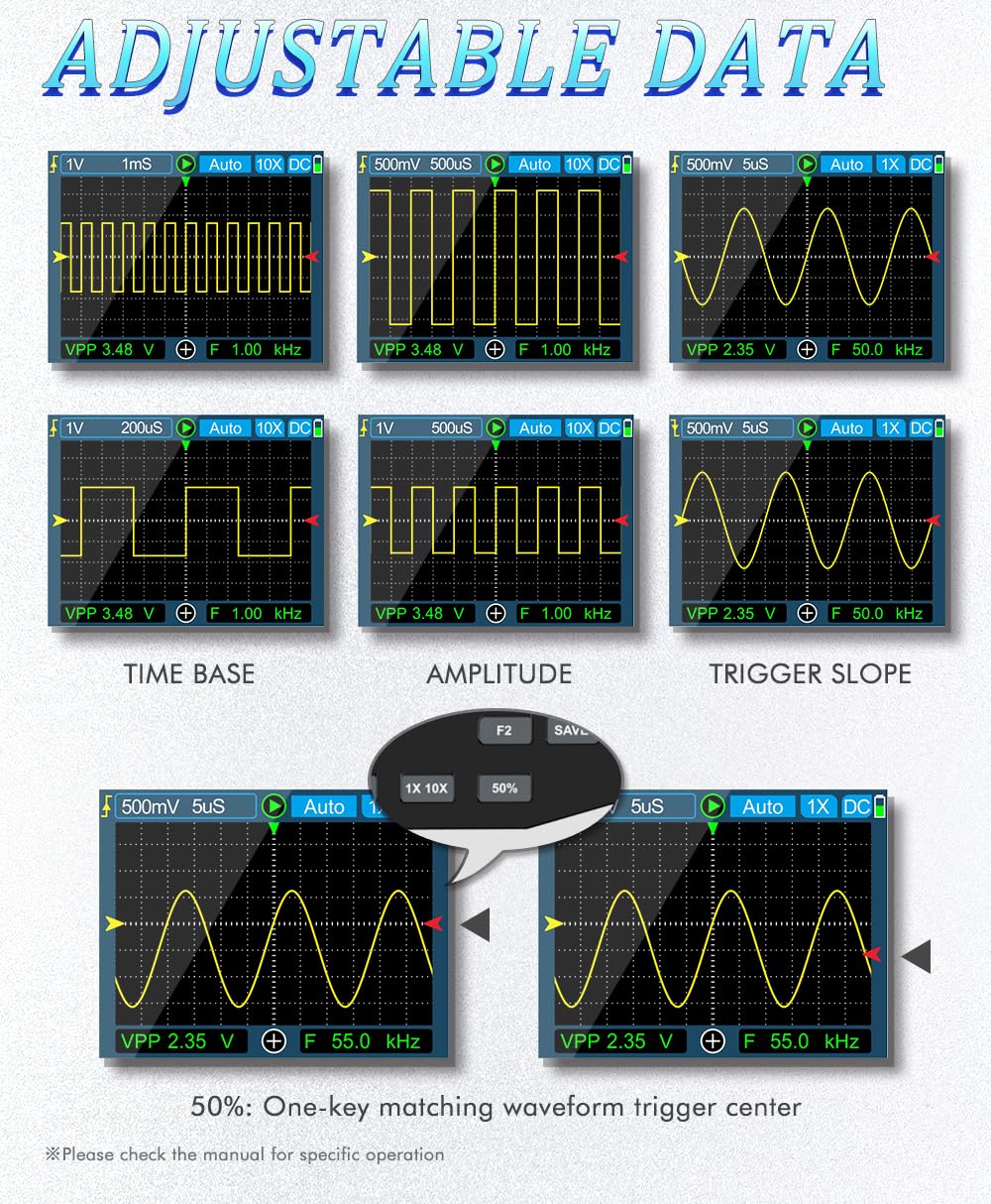 Wnew MDS120M Professional Digital Oscilloscope User Manual