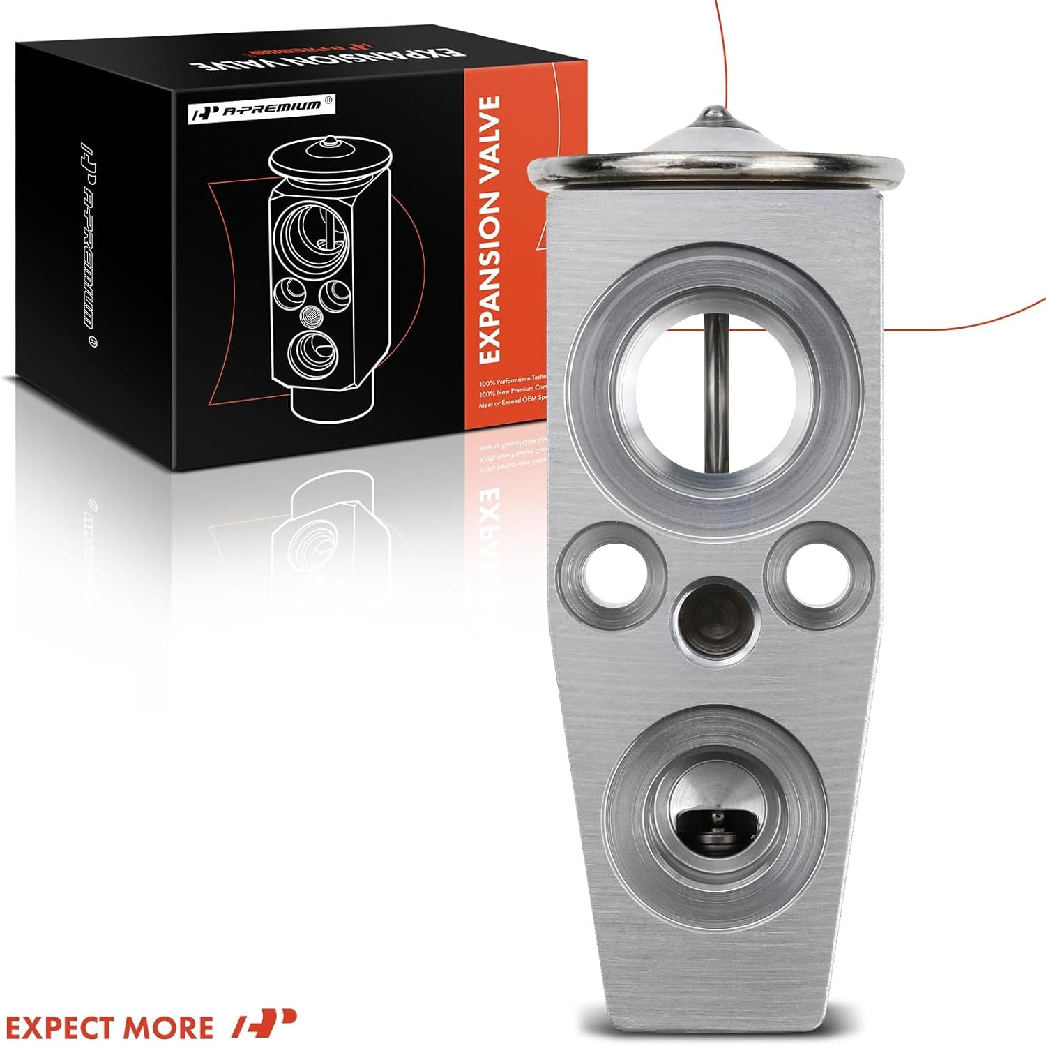 A-Premium AC Expansion Valve Compatible with Ford F-150 2009-2014, Expedition 2010-2014 5.4L & Lincoln Navigator 2010-2014 5.4L