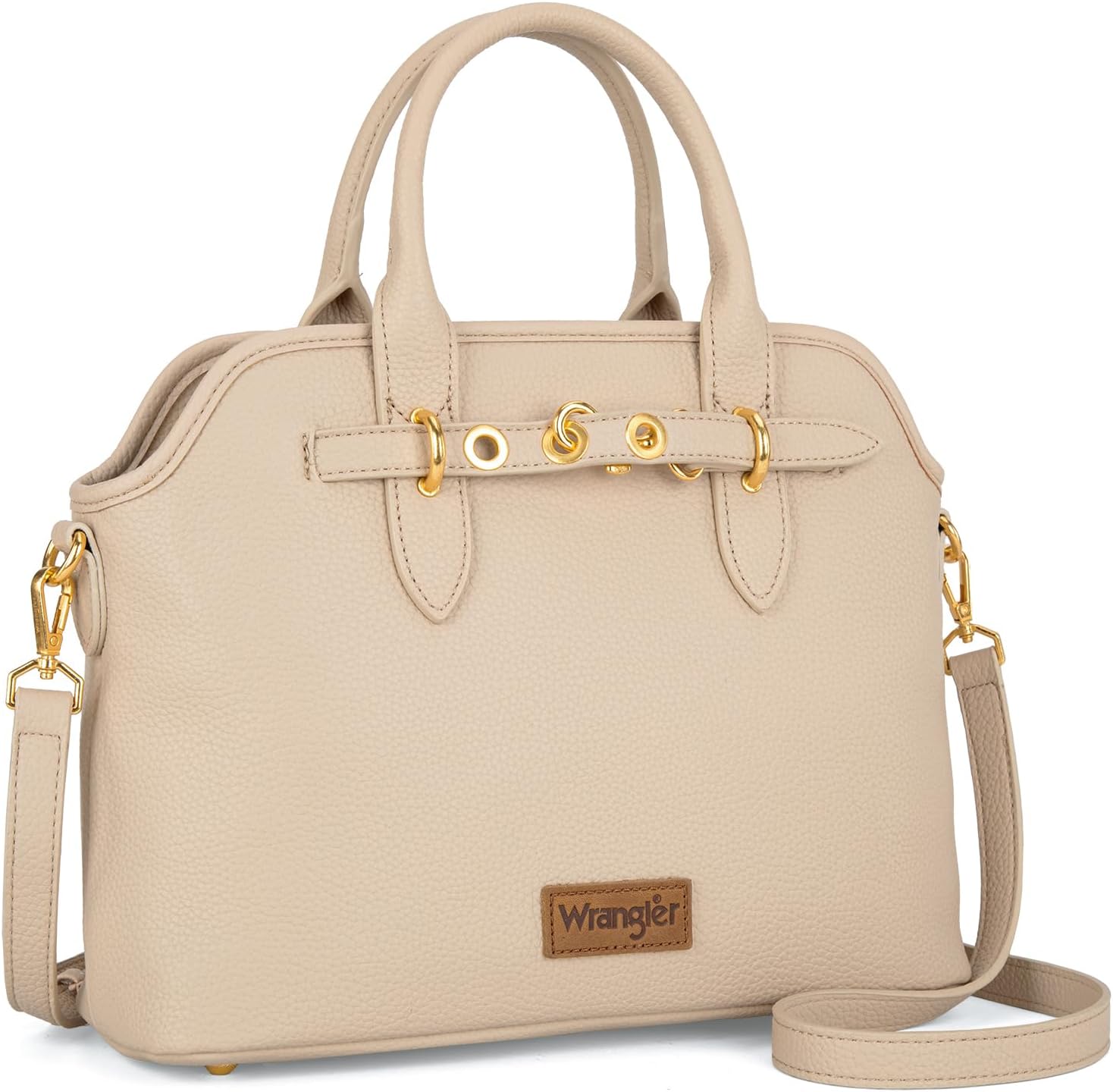 Wrangler Tote Bags for Women Medium Crossbody Purse for Ladies Soft Designer Top-handle Handbags