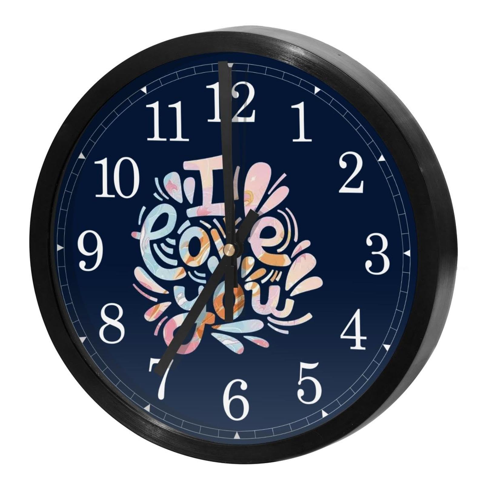 Horloge murale silencieuse sans tic-tac mécanisme à quartz précis pour chambre