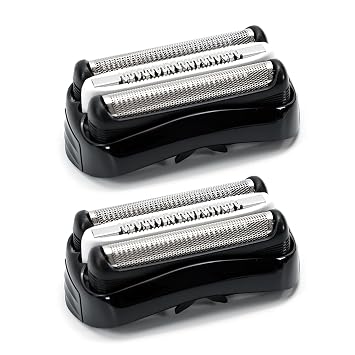 32B Replacement Shaver Heads Compatible with Series 3 | Wet and Dry 32B Foil & Cutter Replacement Razor Head for Electric Shavers 3040s, 3010s, 310s, 3000s, 3050cc, 3080s, 390cc