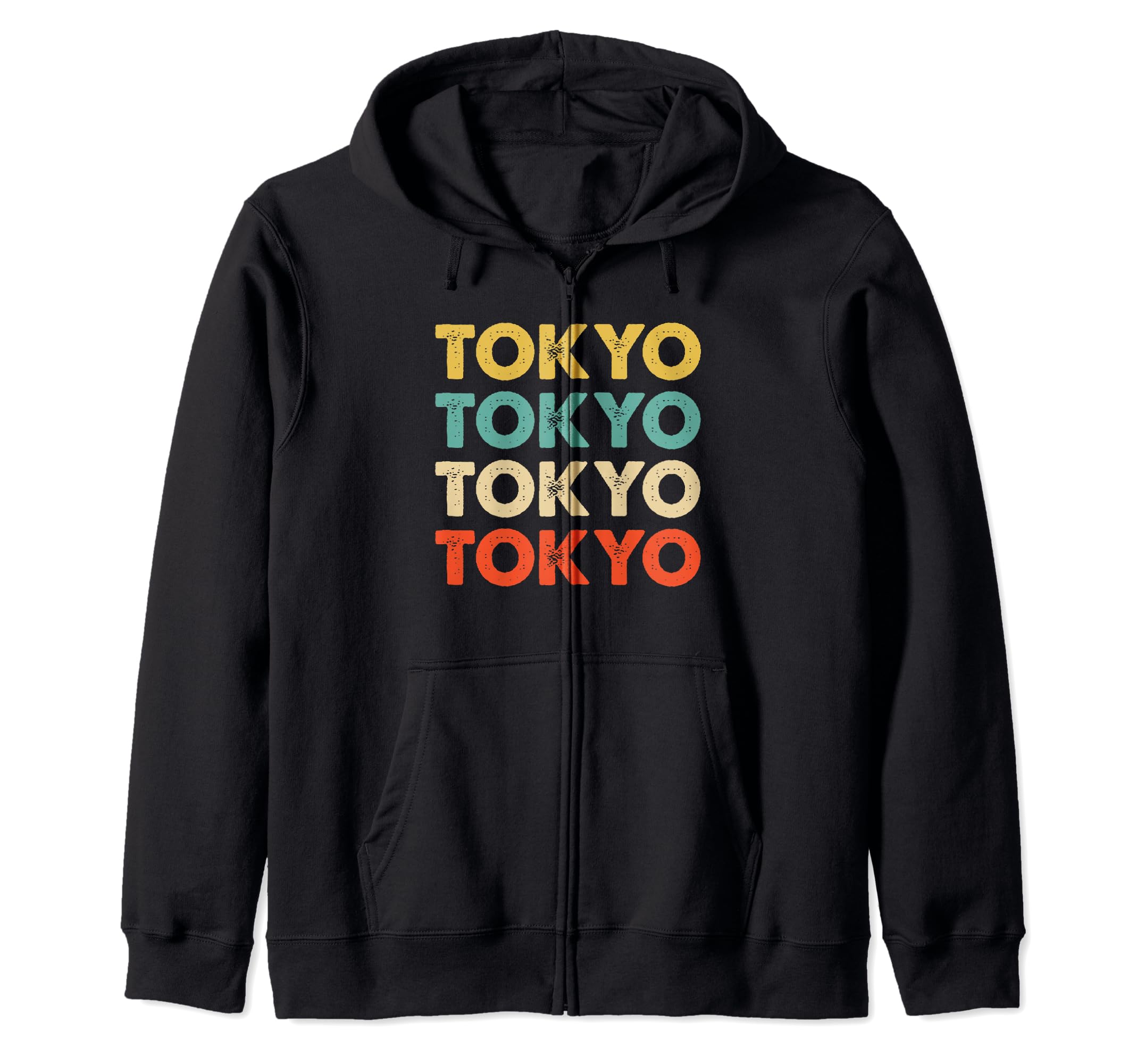  　JAPAN TOKYO TERRY HOODIE Tokyo-Tiger Japanese Vending Machines Washed Hoodie Sale