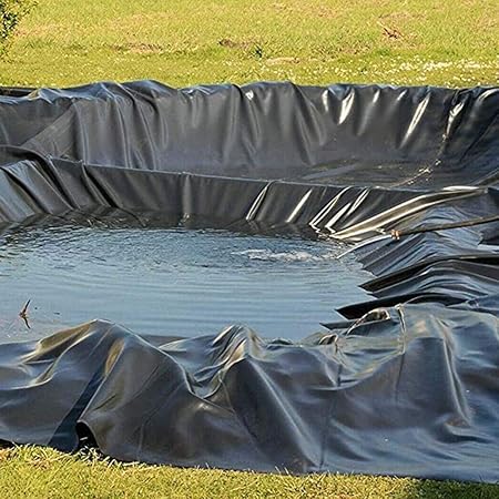 Image MAHFEI HDPE Pond Liner, Rubber Pond Skins Puncture Resistance Gardens Pools Membrane Reinforced Landscaping For Fish Ponds, Fountains, Reservoir, River Slope Protection Image MAHFEI HDPE Pond Liner, Rubber Pond Skins Puncture Resistance Gardens Pools Membrane Reinforced Landscaping For Fish Ponds, Fountains, Reservoir, River Slope Protection