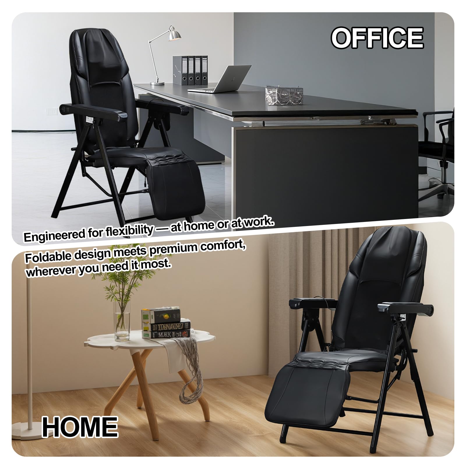 Amazon.com: Ezencon Foldable Electric Massage Chair with Heat