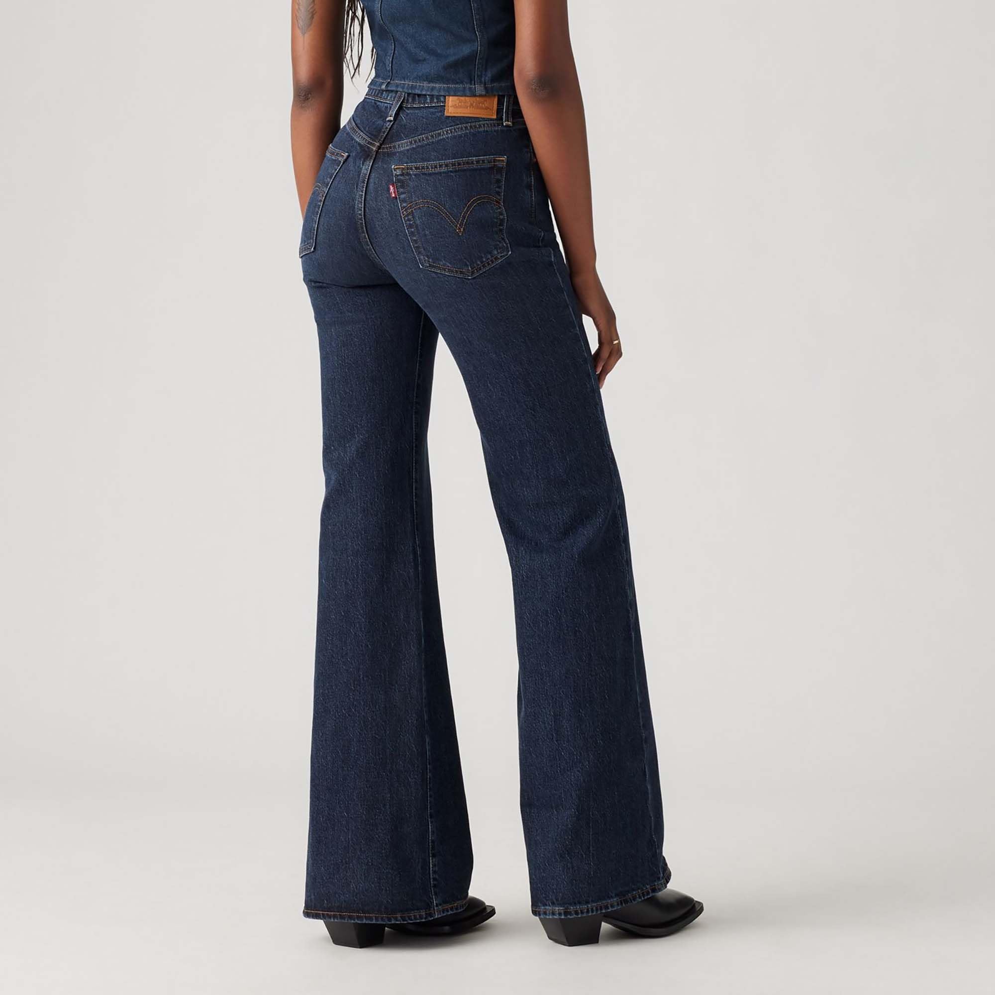 Levi's Ribcage Bells Blacks - RiBCAGE BELLS BLACKS Kobiety