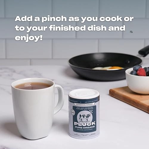 Miniatura 6 de Pluck Condimento de órganos de carne pura | De 100% alimentado con pasto y acabado con pasto de hígado, riñón, bazo, corazón y páncreas | Como se ve