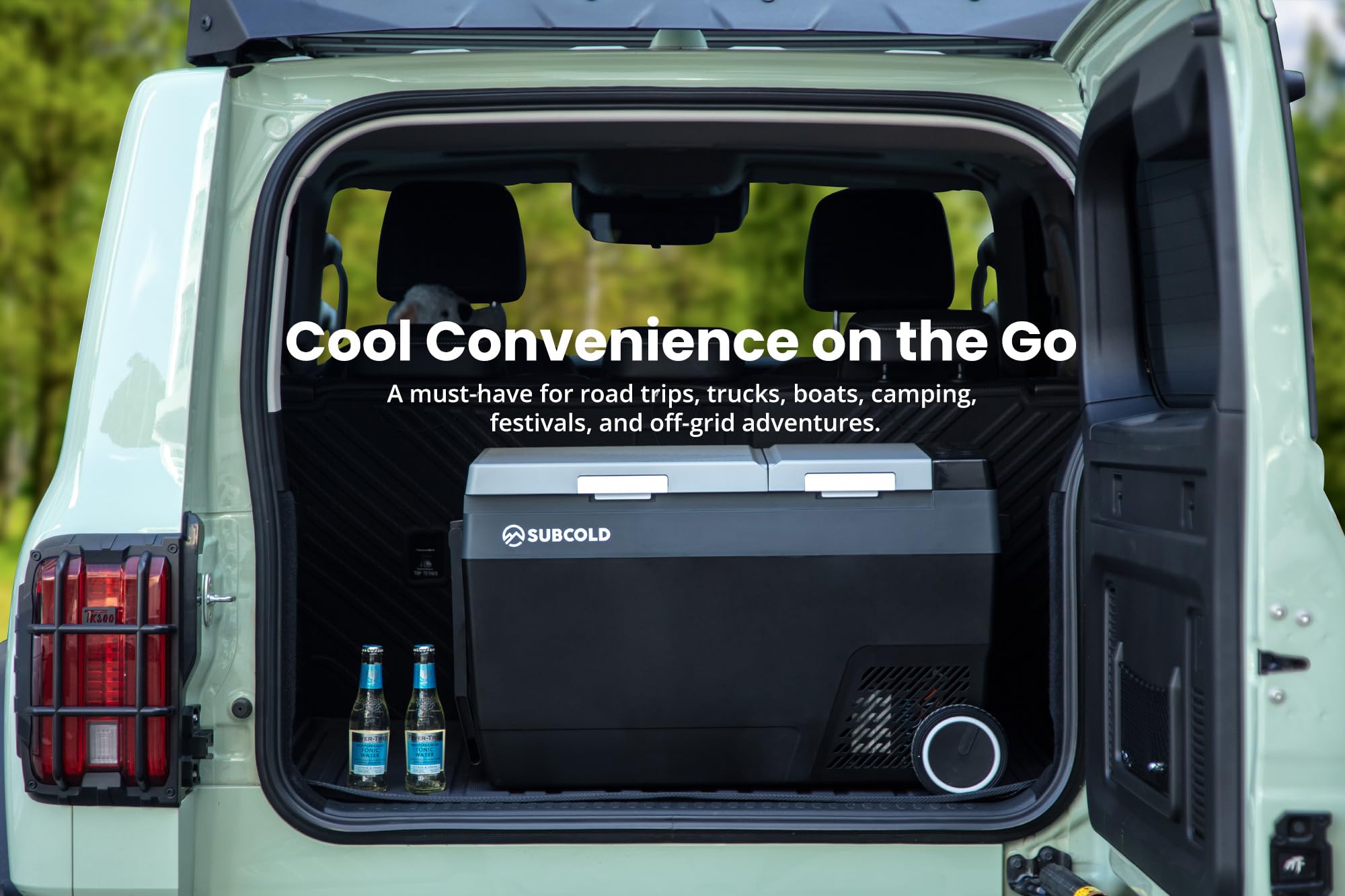 Subcold Roam45DZ Portable Car Fridge Freezer 45L – 12V/24V/240V Compressor Cooler with App Control, Eco/Max Modes, Battery Protection, Low Noise 44dB – for Cars, Camping, Road Trips & Off-Grid Use — view 8