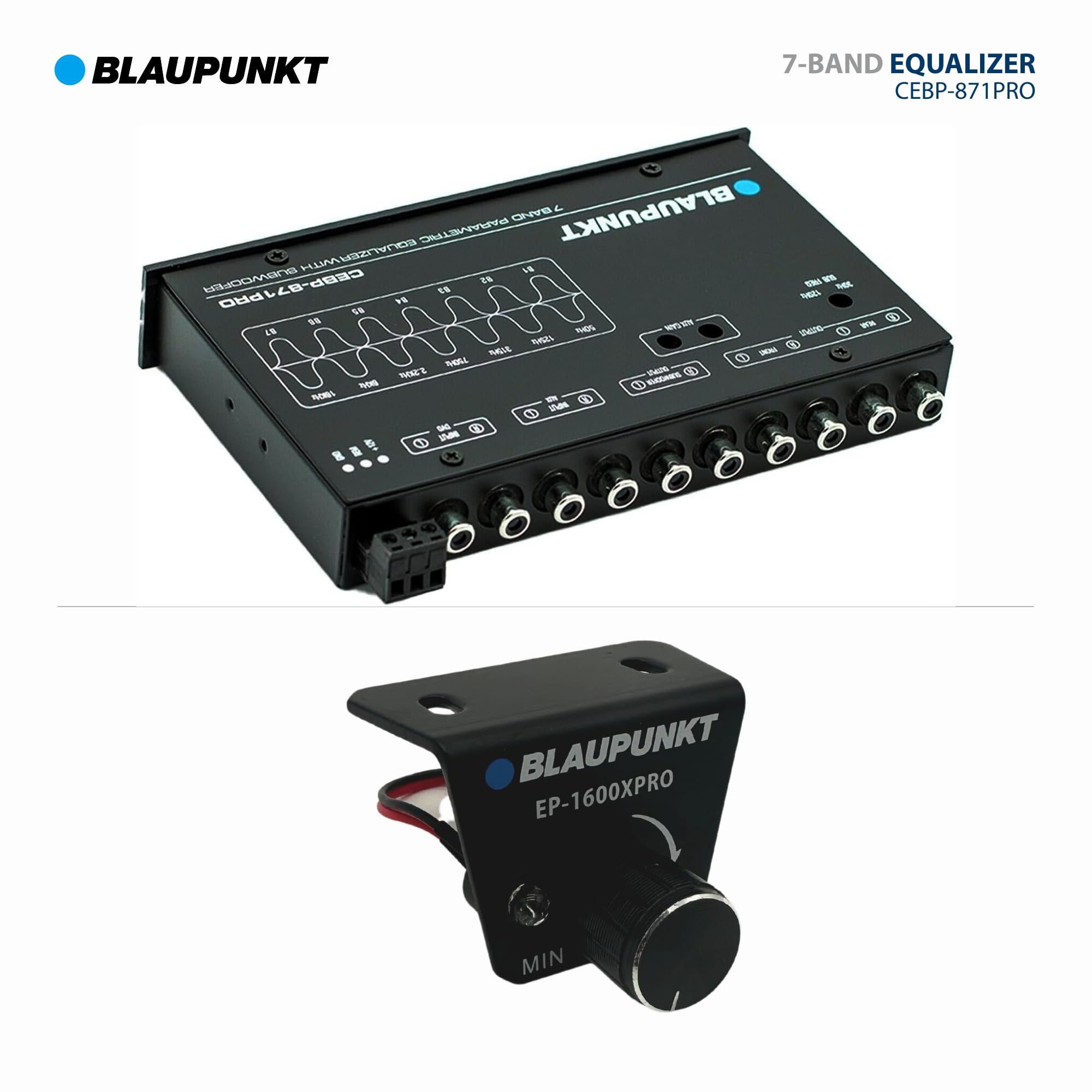 Amazon.com: BLAUPUNKT CEBP-871PRO 7 Band Compact Equalizer Maximum