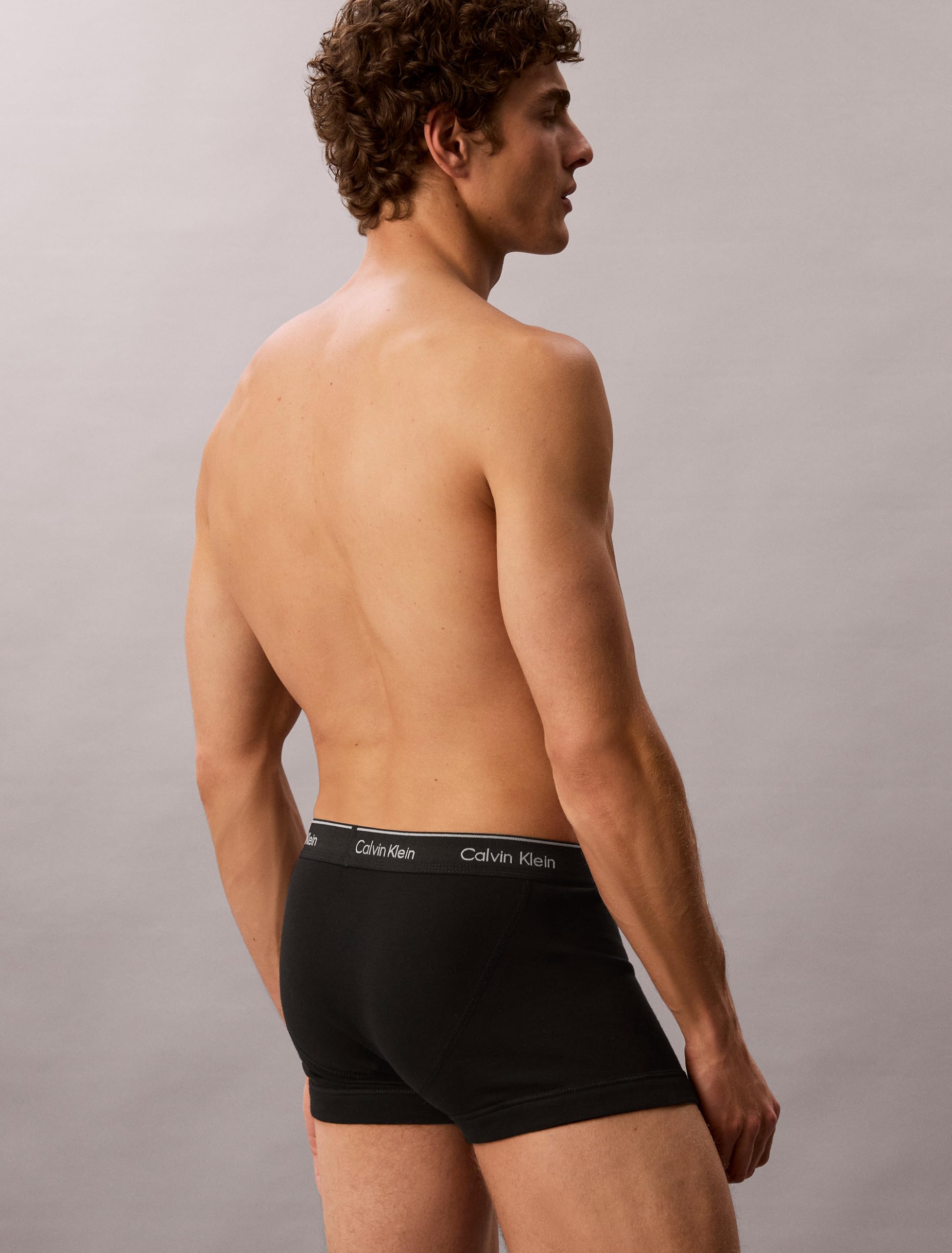 Calvin Klein Bokserki męskie (3 sztuki), Czarny (5 sztuk), M