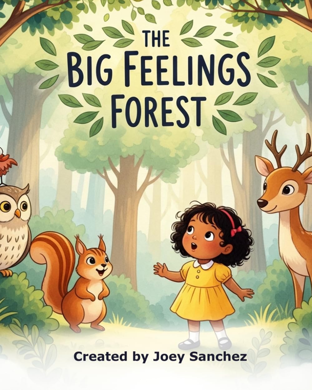 The Big Feelings Forest: A story about a little girl named Mia who learns to navigate her big feelings in a magical forest.