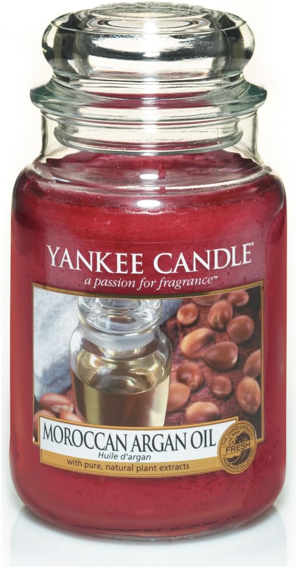 Yankee Candle Large Jar Candle, Moroccan Argan Oil