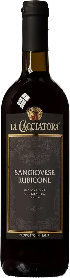 Vinho Fino Tinto Italiano La Cacciatora Sangiovese Rubicone IGT 06x750ml