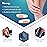 Heel Cups for Achilles Tendonitis & Plantar Fasciitis - 2 Pack Gel Shoe Inserts for Heel Pain Relief, Arch Support, for Women & Men