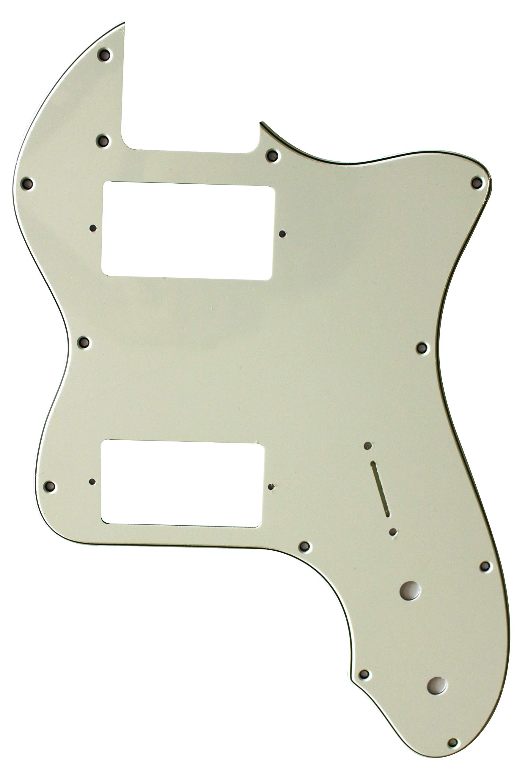 For Fender 72 Telecaster Thinline PAF Guitar pickguard Scratch Plate (3 Ply Mint Green)