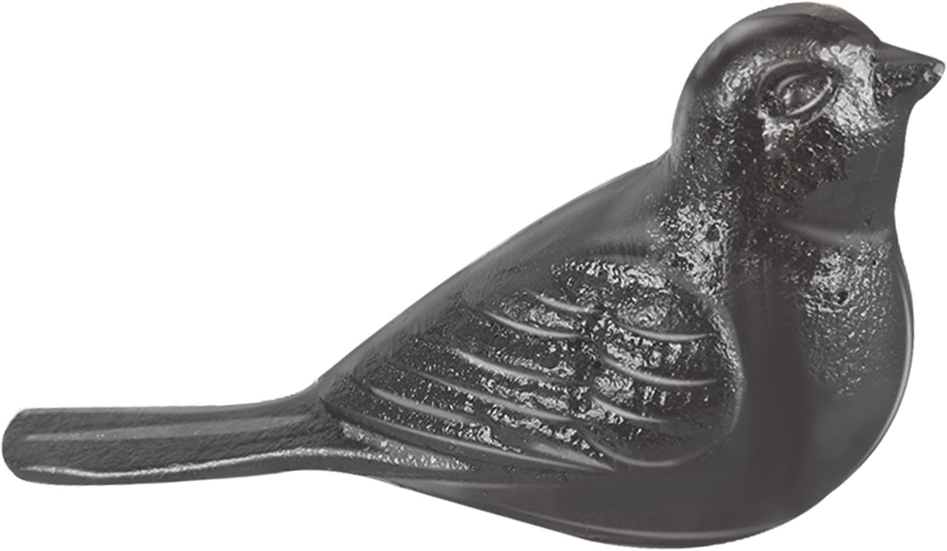 Cast Iron Decorative Bird Door Stop, Heavy Duty Door Stopper, Door Stop Wedge to Stop Your Bedroom, Bath and Exterior Doors, First Christmas in New Home Ornament