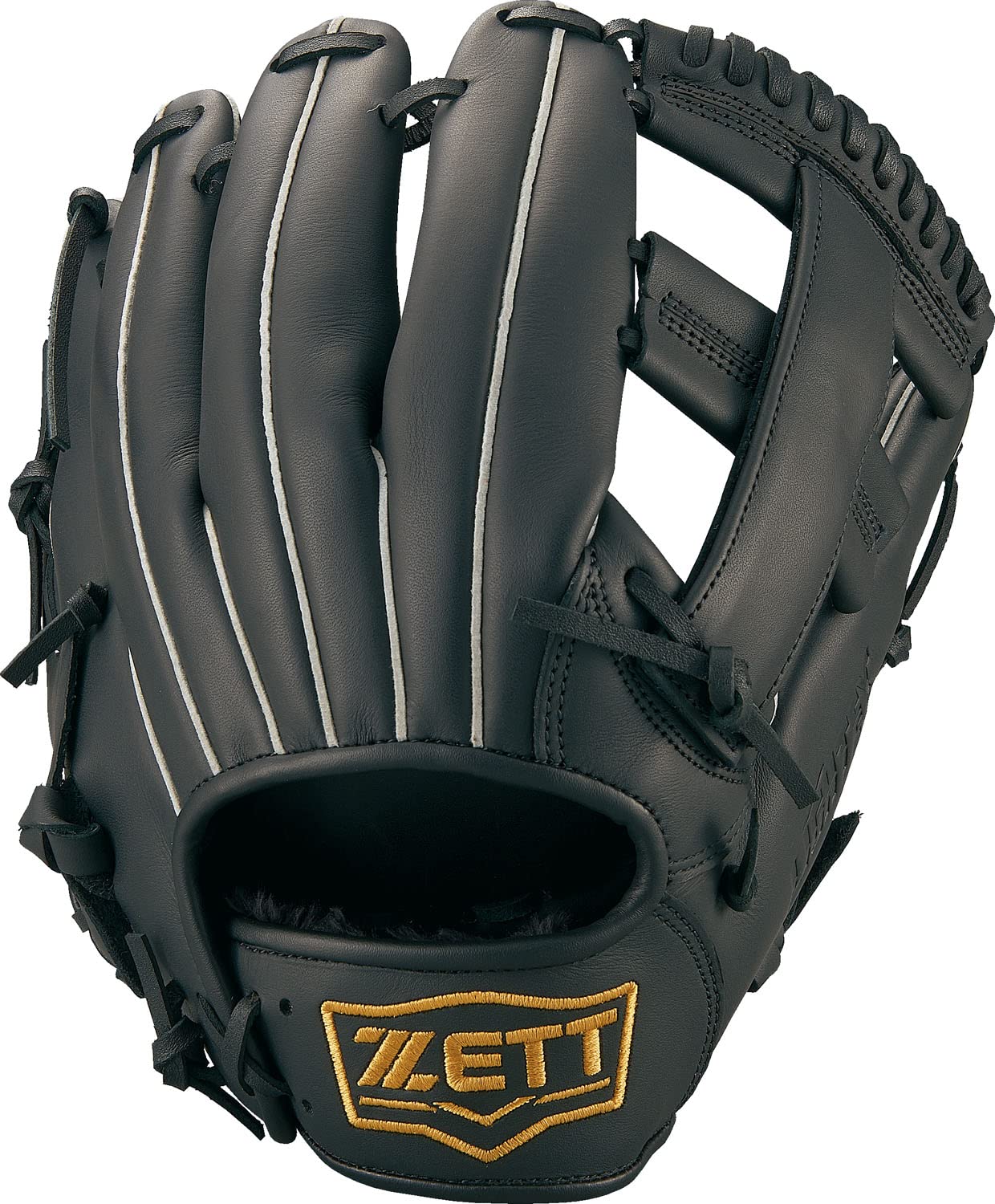 ZETT Soft Baseball Handschuh Litex All-Round Rechts/Links Werfen, Schwarz (1900), Größe: 3/5