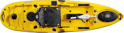 Miniatura 8 de BKC PK11 - Kayak de pesca solo para sentarse en la parte superior con motor de arrastre