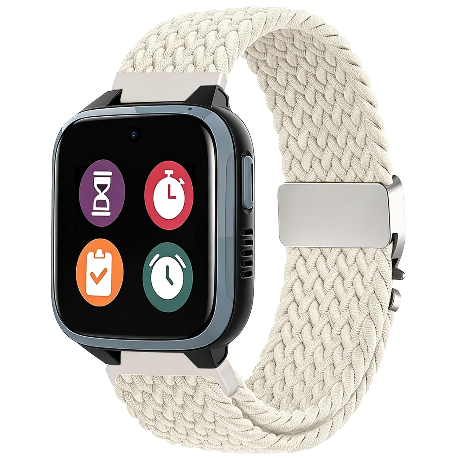Aurrain 16MM Woven Nylon Watch Strap with XPLORA X5/X5 Play/XGO 2/XGO 3,Unisex woven nylon sports Watch Strap for children.