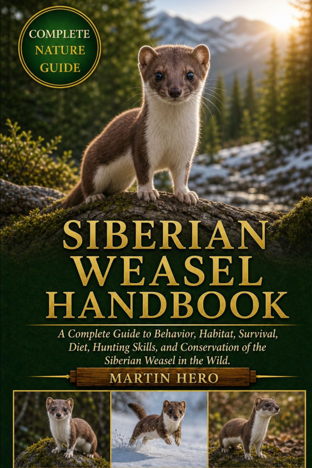 SIBERIAN WEASEL HANDBOOK: A Complete Guide to Behavior, Habitat, Survival, Diet, Hunting Skills, and Conservation of the Siberian Weasel in the Wild.