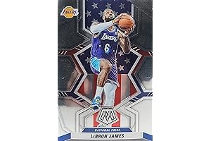 LeBron James 2021 2022 Panini Mosaic Series Mint National Pride Los Angeles...