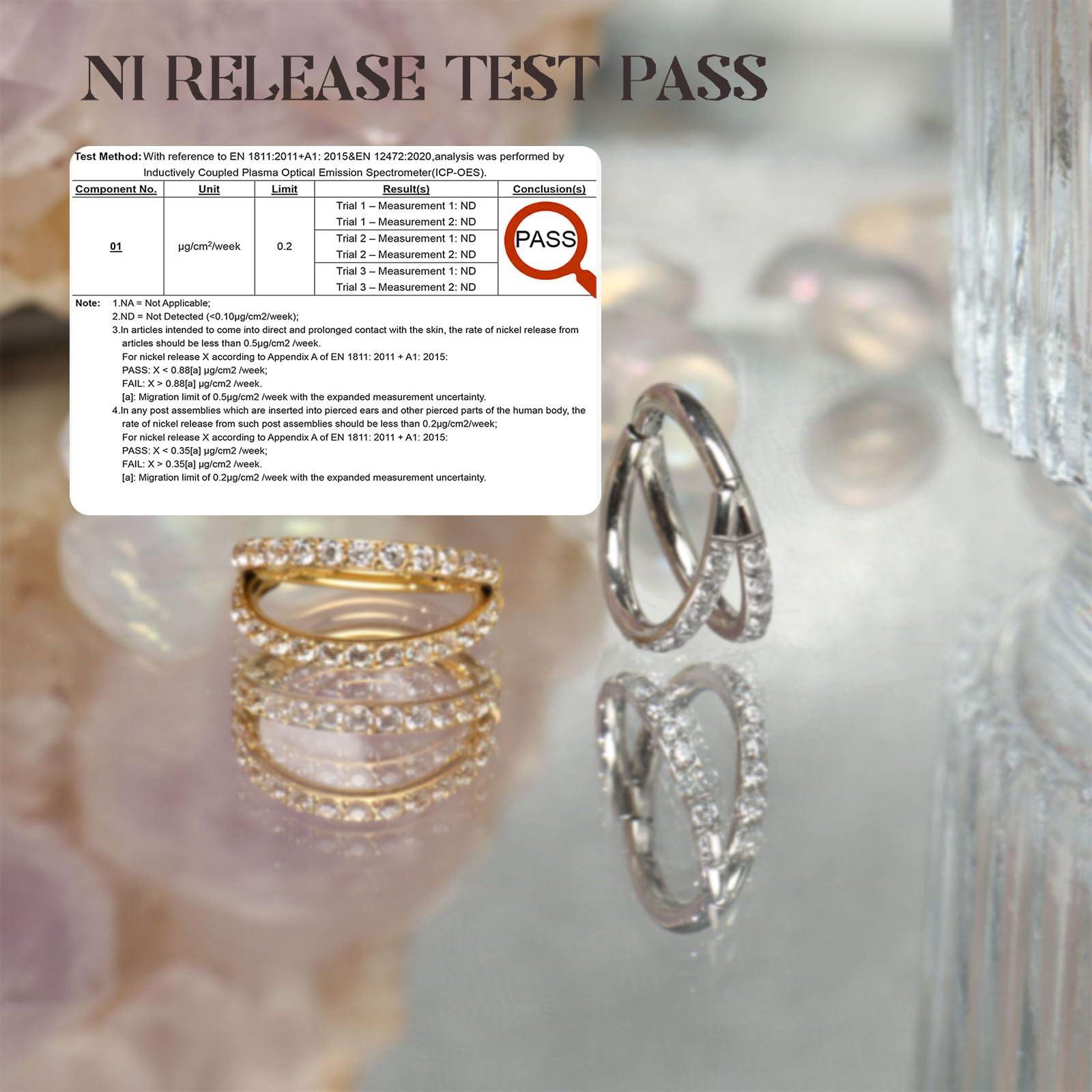hengkaixuan G23 - Double anneau de nez en titane - 20 g / 18 g / 16 g - Helix Daith Rook Tragus Cartilage Conch - Créoles pour homme et femme - 6 mm à 12 mm