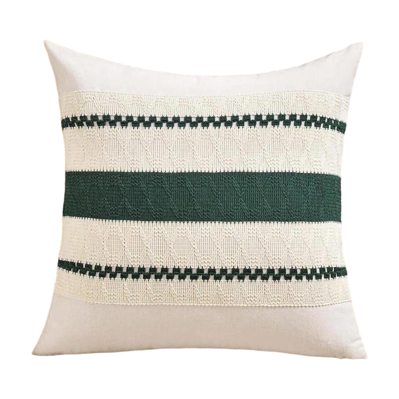 Elnwnnkc Sturdy Machine Washable Bohemians Pillow Cover Craft of Cotton Linen Fabric for Easy Cleaning Bohemians Pillow Cover Breathable