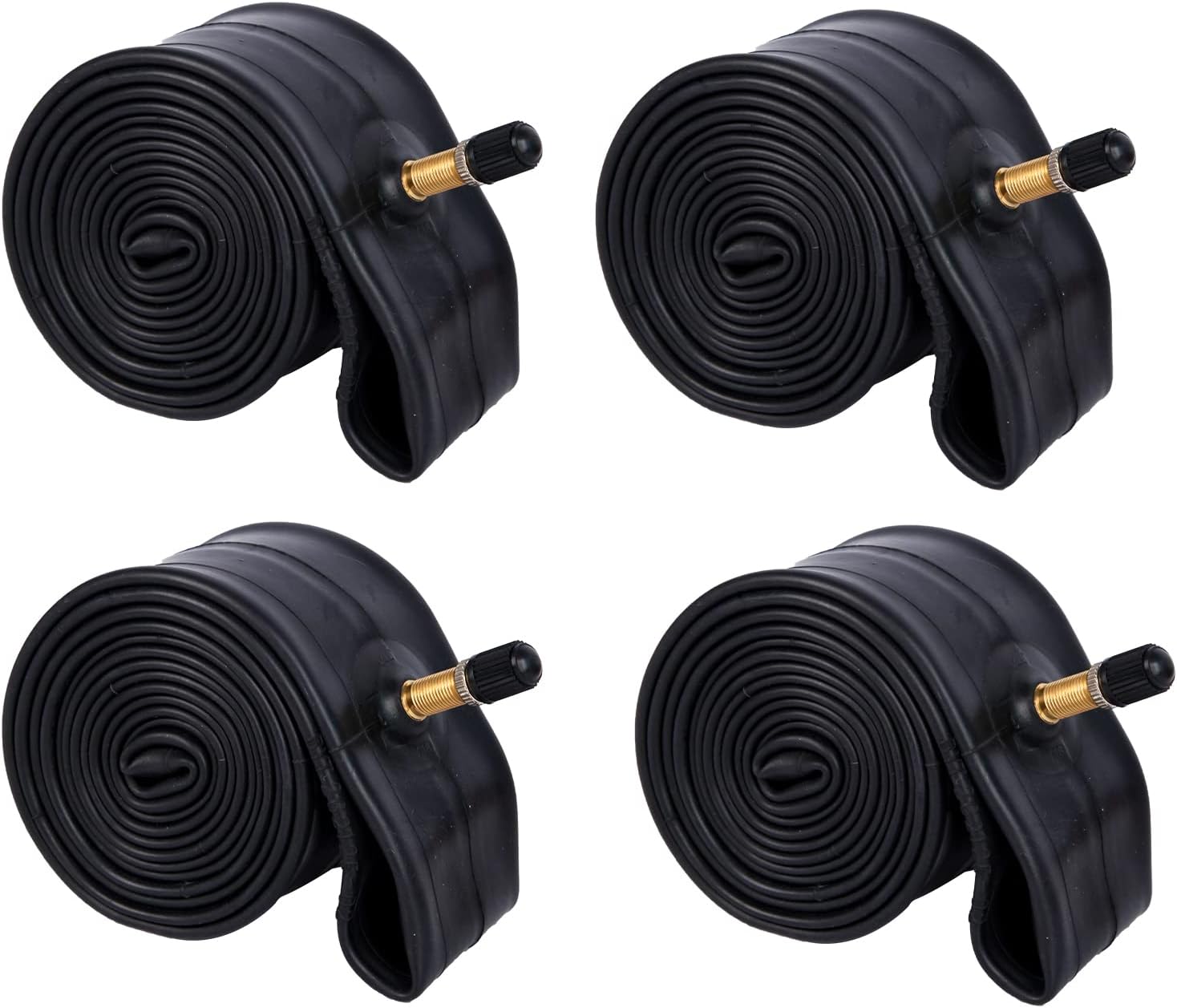 Bike Tube 26/27.5/29 Inch,Schrader Valve 35MM Mountain Bike Inner Tube (4 Pack)
