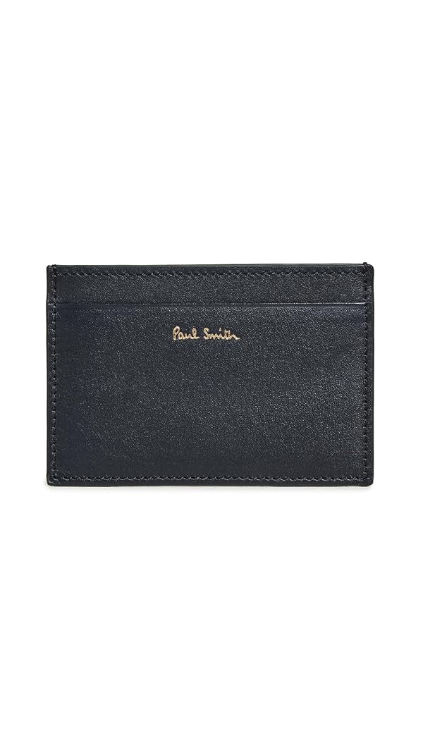 Paul Smith Men's Multi Stripe Card Case, Black, One Size, Ps Paul Smith Men Wallet CC Case,Black,0 by Paul Smith - Used condition - CA$79.26