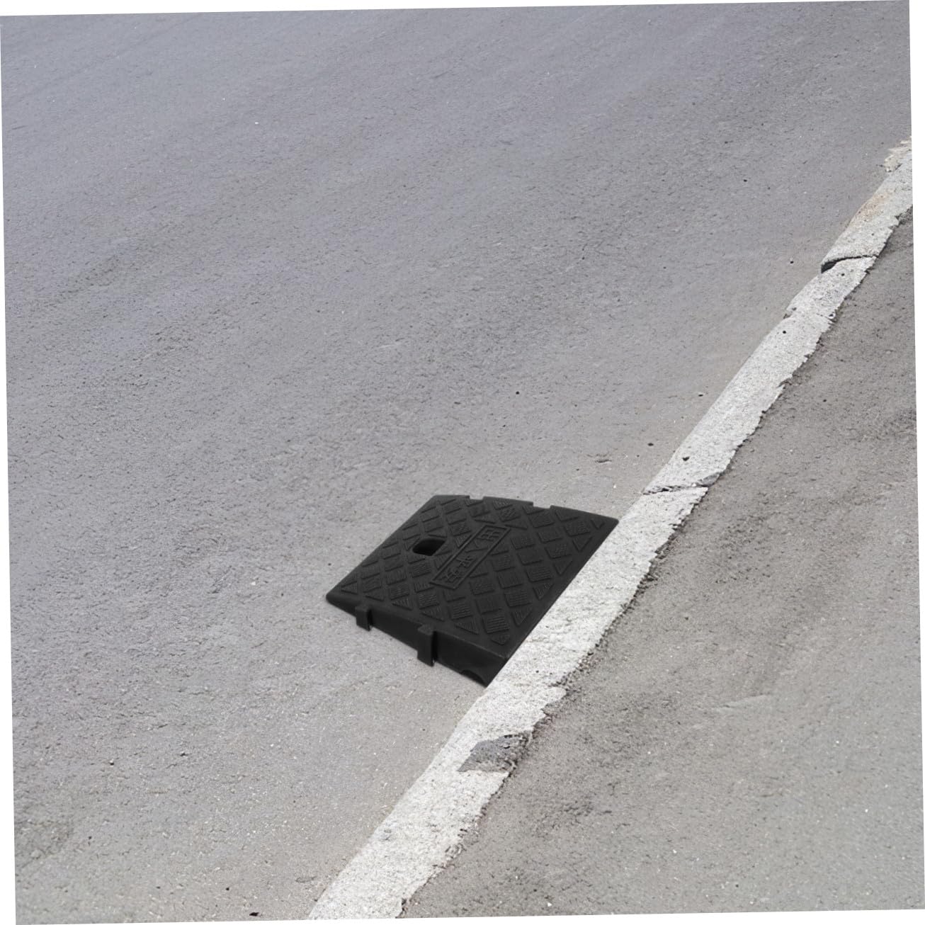 OUNONA 2pièces Rampe de Trottoir pour Fauteuils Roulants Compatible Véhicules et Allées de Garage