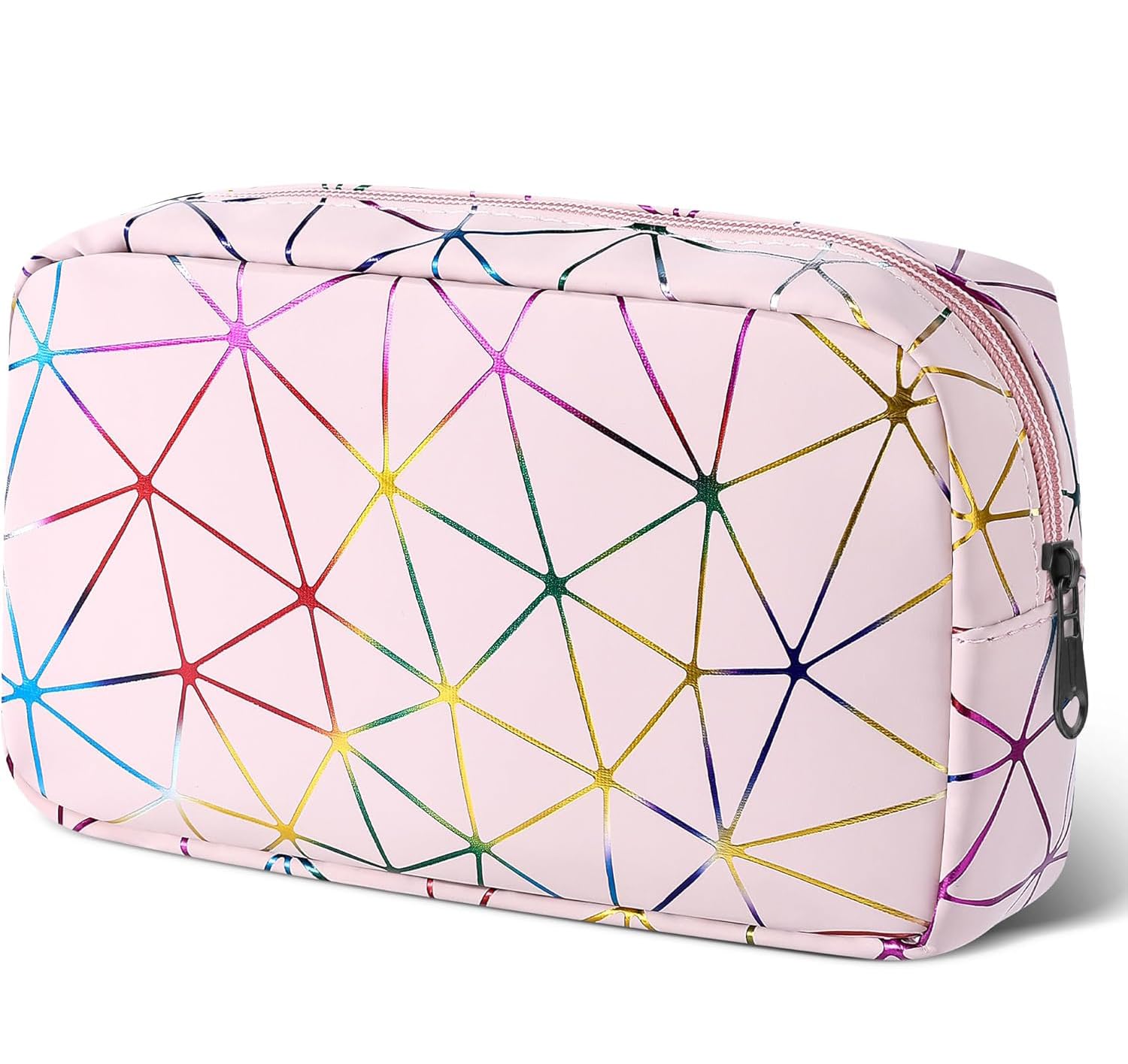 Likesing Period Bag Pouch, Leather Tampon Holder for Purse-Colorful Pink