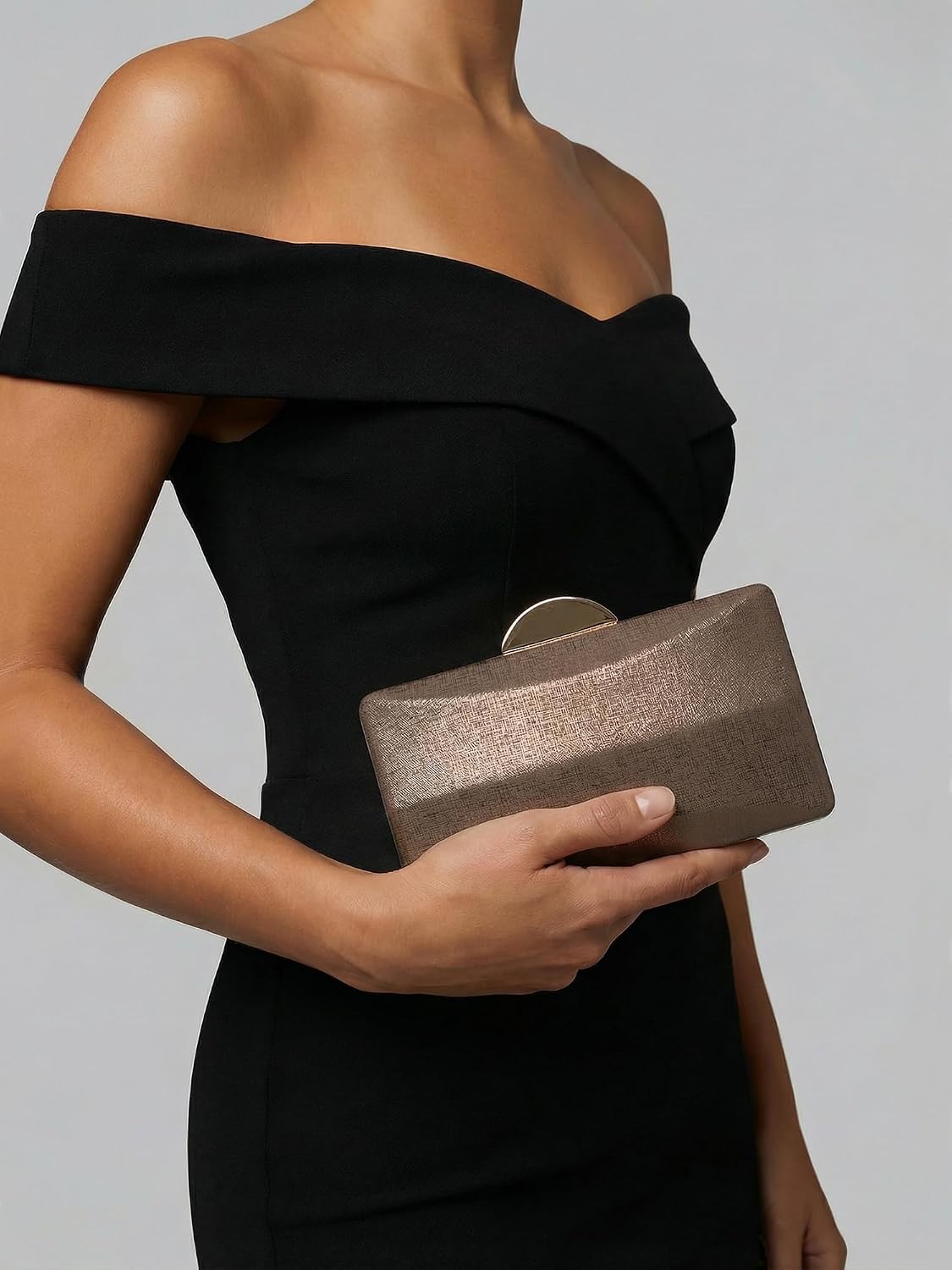CHUNLI Clutch Purses for Women, Evening Handbags Crossbody Bag with Chain, Sparkly Clutchs for Formal Cocktail Prom Party