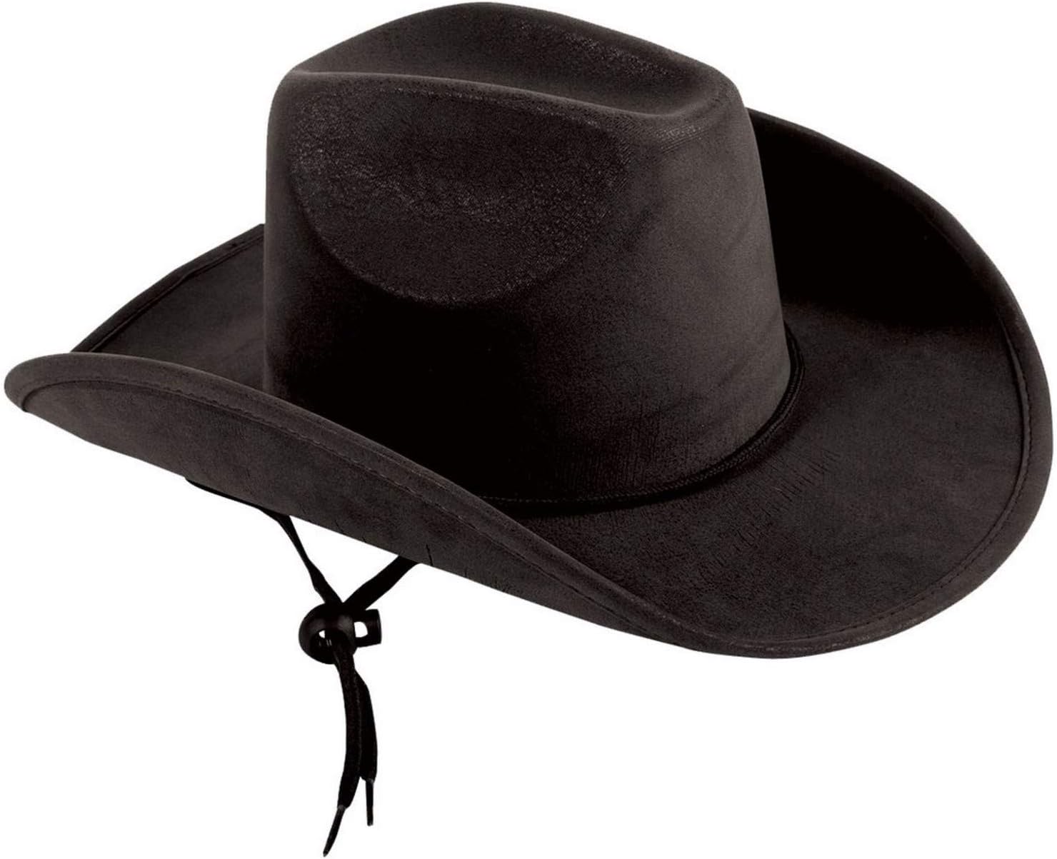 Forum Novelties Child's Suede Cowboy Hat, Black