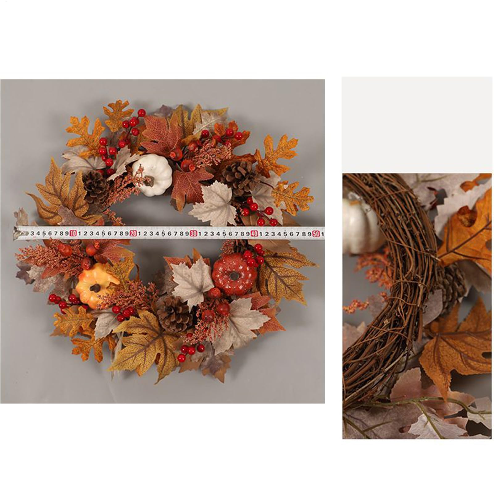 Herbstkranz Türkranz Für Thanksgiving