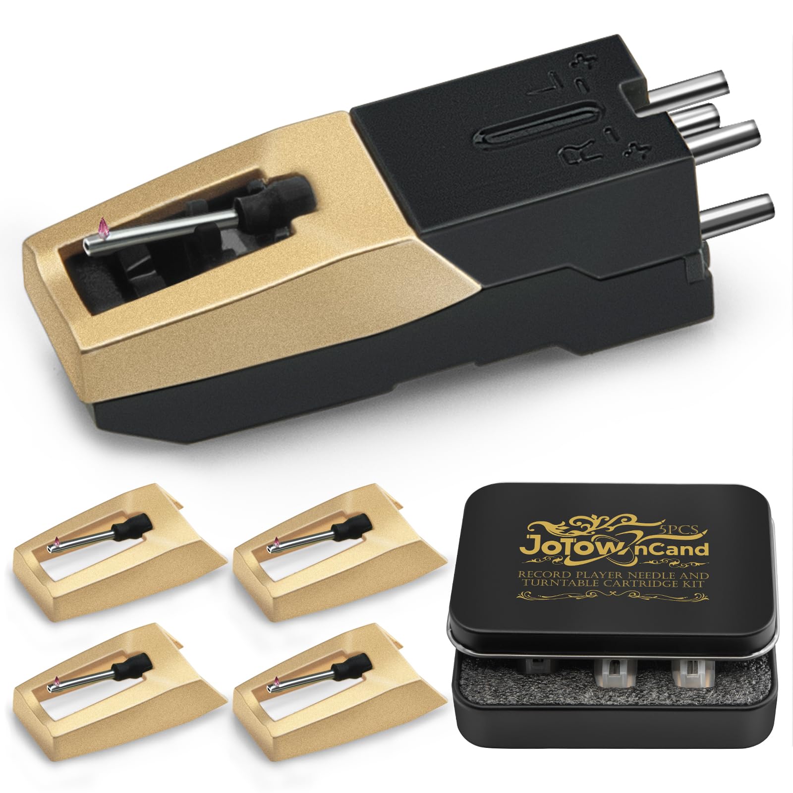 Amazon.com: JoTownCand 5PCS Upgrade Ruby Record Player Needle and